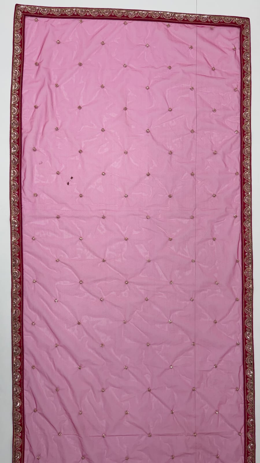 Rani Pure Soft Gadhwal Silk Heavy Embroidery Work Bridal Lehenga Choli