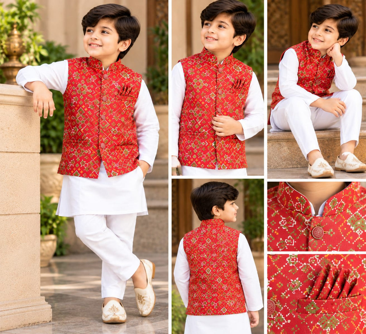 White Pure Malai Satin Kid&