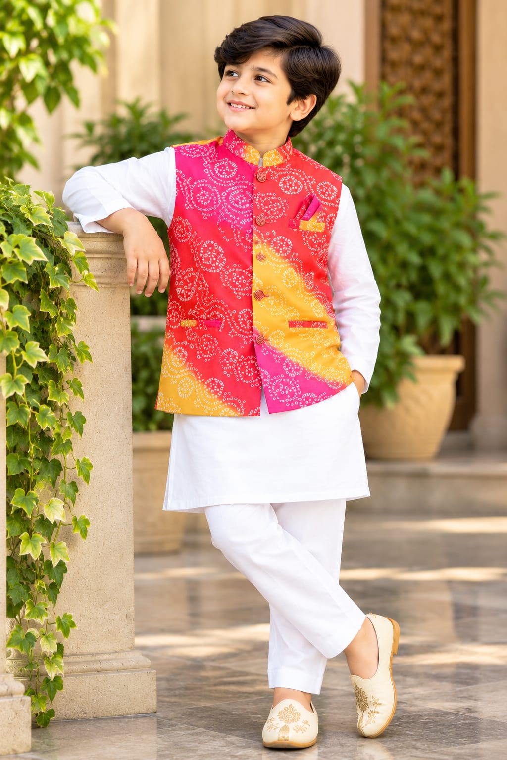 White Pure Malai Satin Kid&