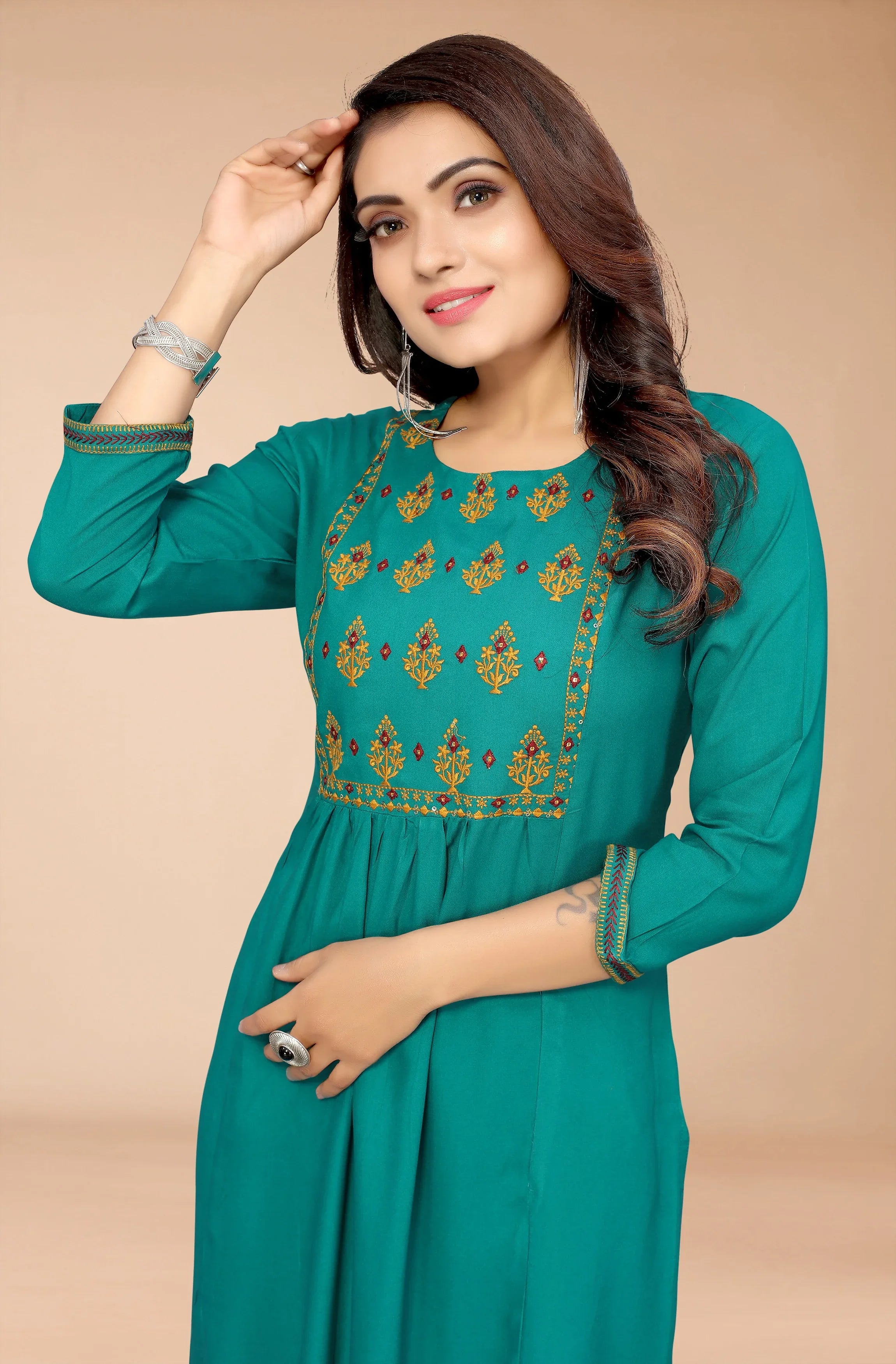 HIMANSHI VOL 03 FESTIVE WEAR KURTI - Anant Exports