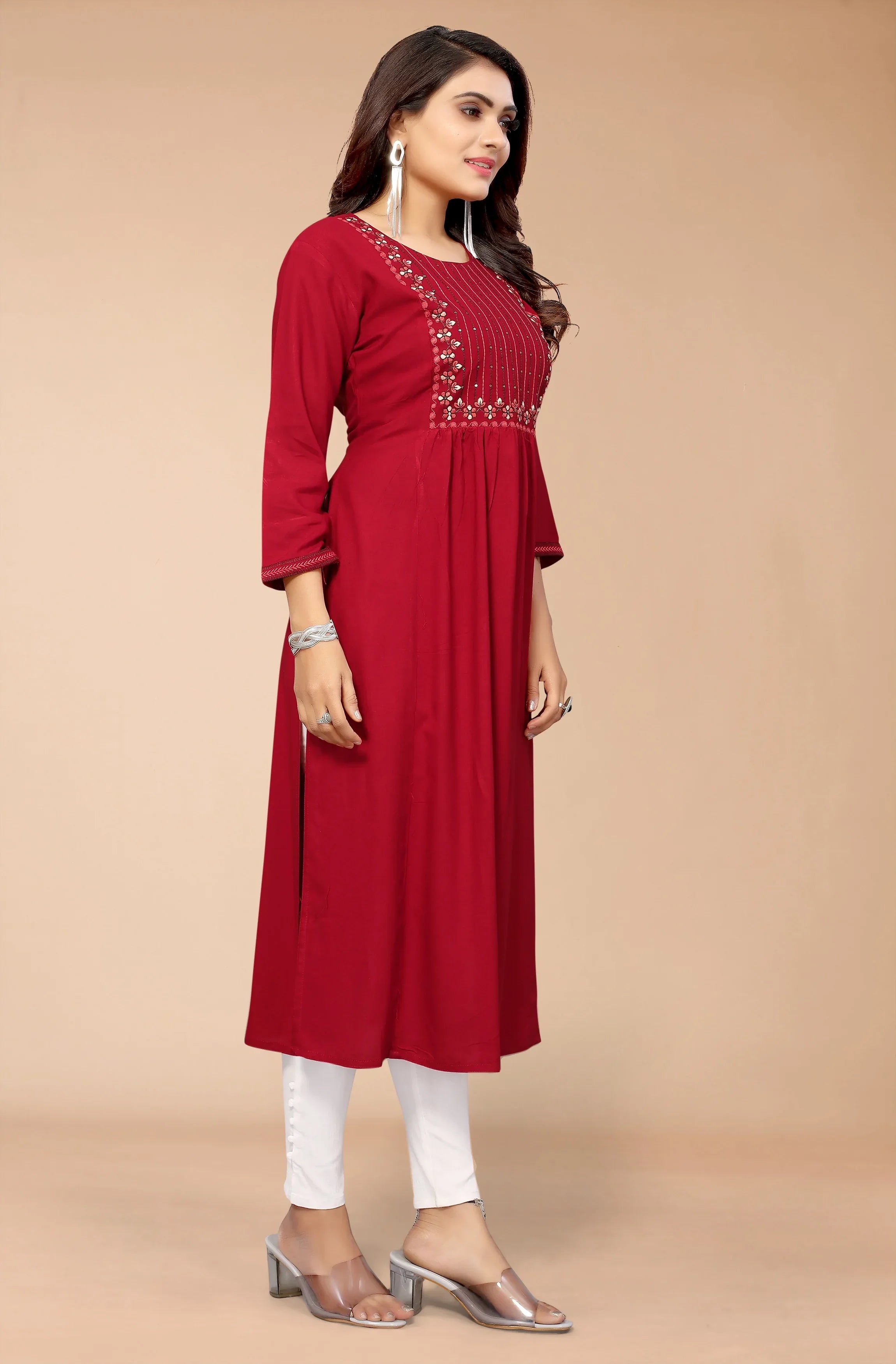 HIMANSHI VOL 03 FESTIVE WEAR KURTI - Anant Exports