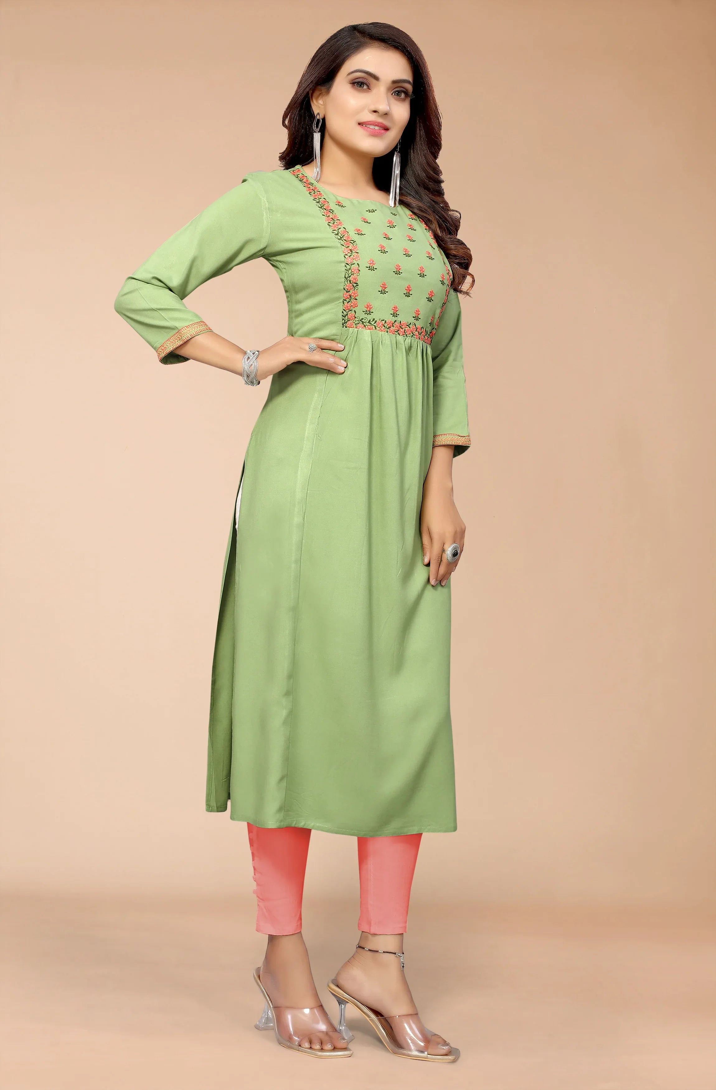 HIMANSHI VOL 03 FESTIVE WEAR KURTI - Anant Exports