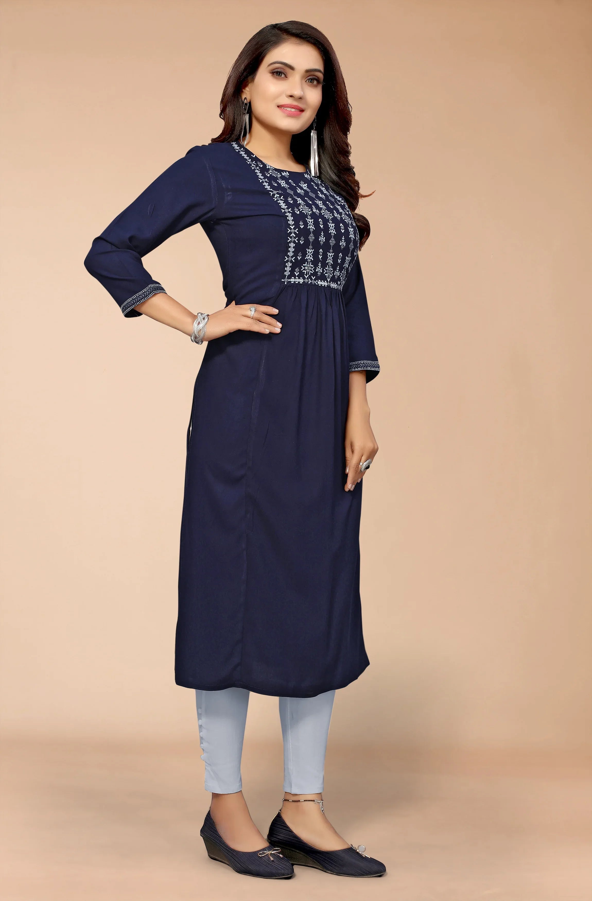 HIMANSHI VOL 03 FESTIVE WEAR KURTI - Anant Exports