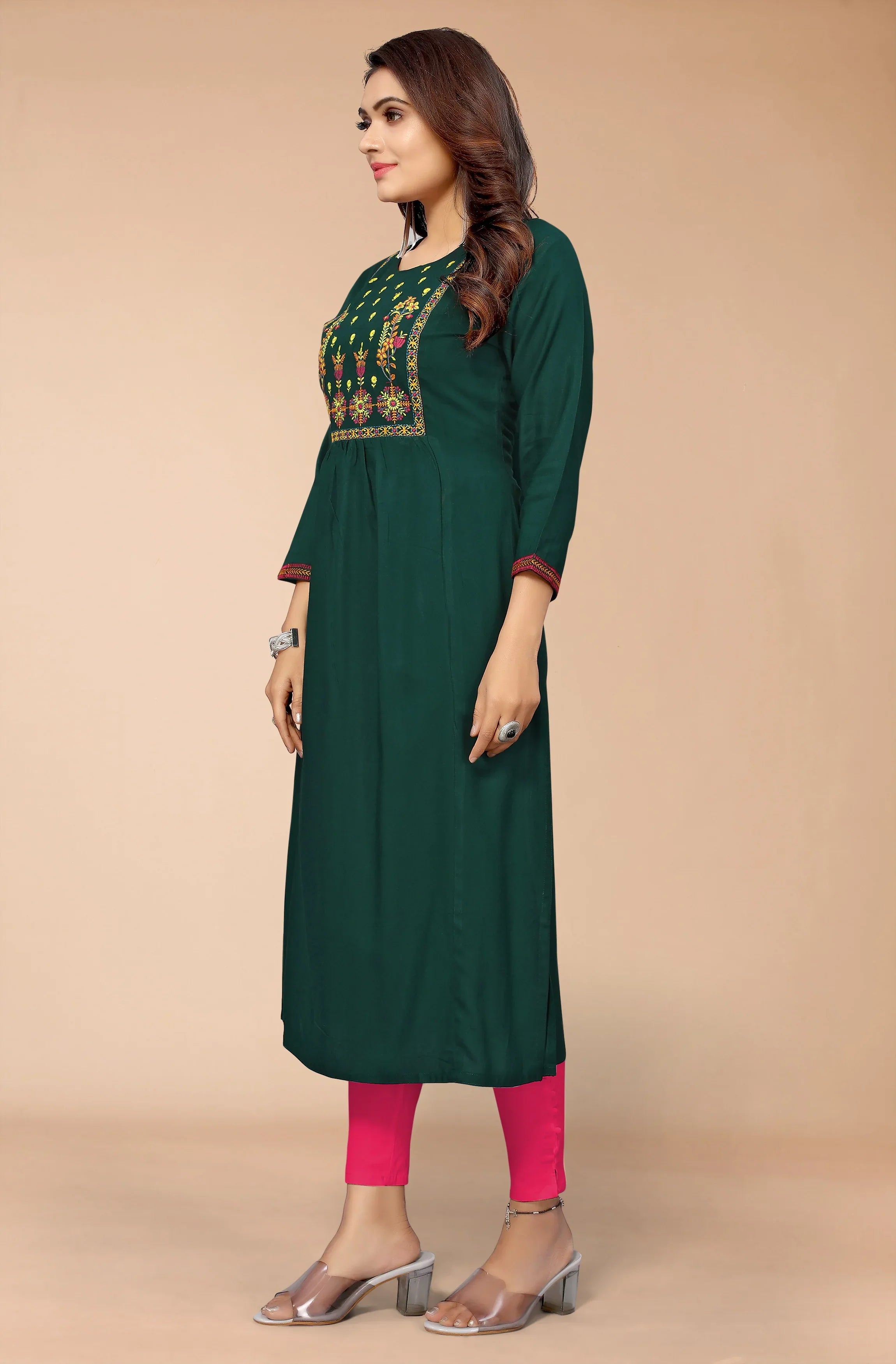 HIMANSHI VOL 03 FESTIVE WEAR KURTI - Anant Exports