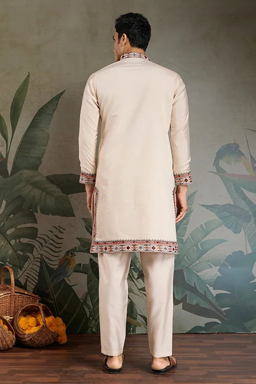 Elegant kurta and kurta pajama set showcasing traditional style with modern comfort for formal occasions.