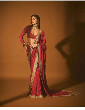 Sequins Saree
