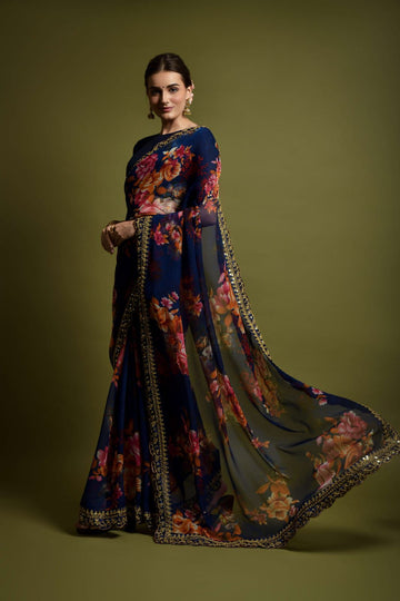 Sequins Saree