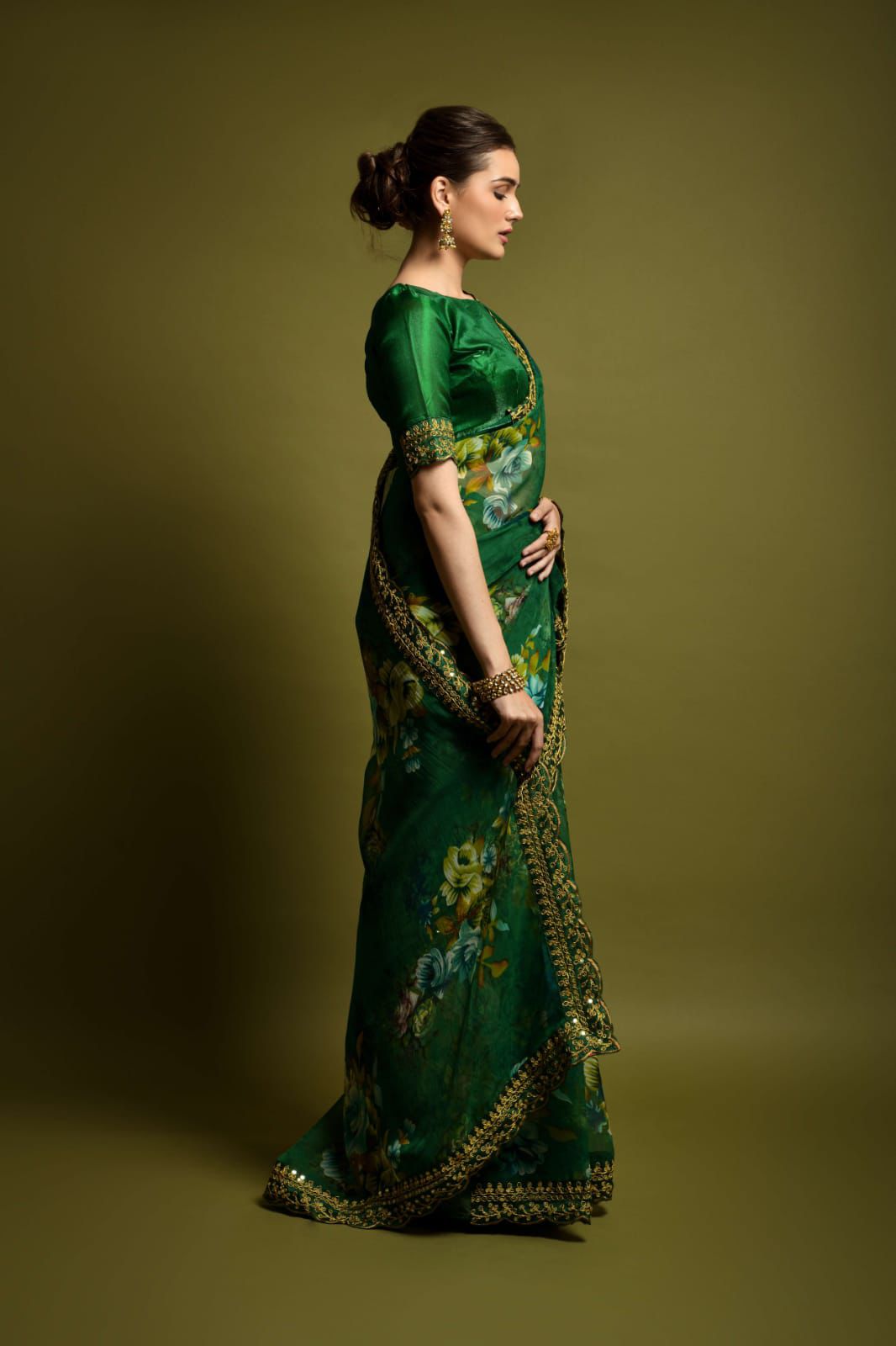 Sequins Saree