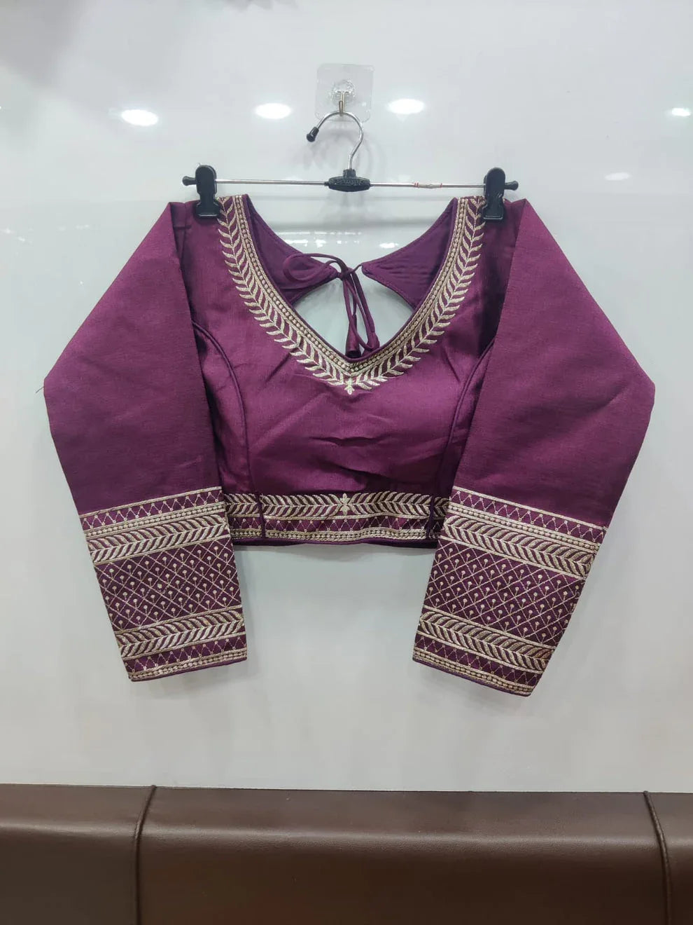 Mohini-2 Long Sleeves Bridal Blouse