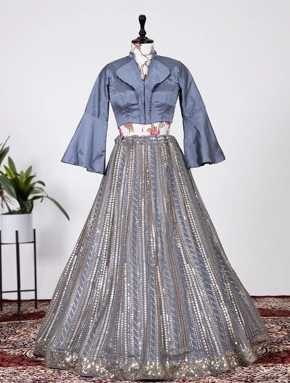 Ready To Wear Fancy Lehenga Anant Tex Exports Private Limited