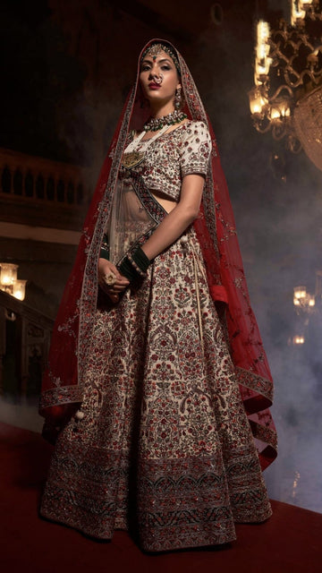 Wedding Designer Bridal Wear Lehenga D.No 77037 Anant Tex Exports Private Limited