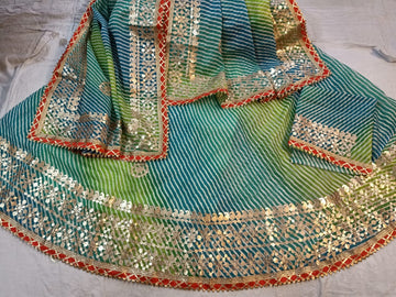 Rajasthani kotta Doriya Lahriya Lehenga Anant Tex Exports Private Limited