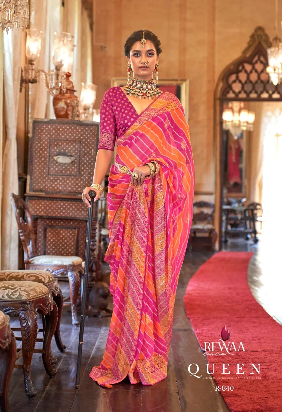 REWAA QUEEN FESTIVE WEAR SAREE Anant Tex Exports Private Limited