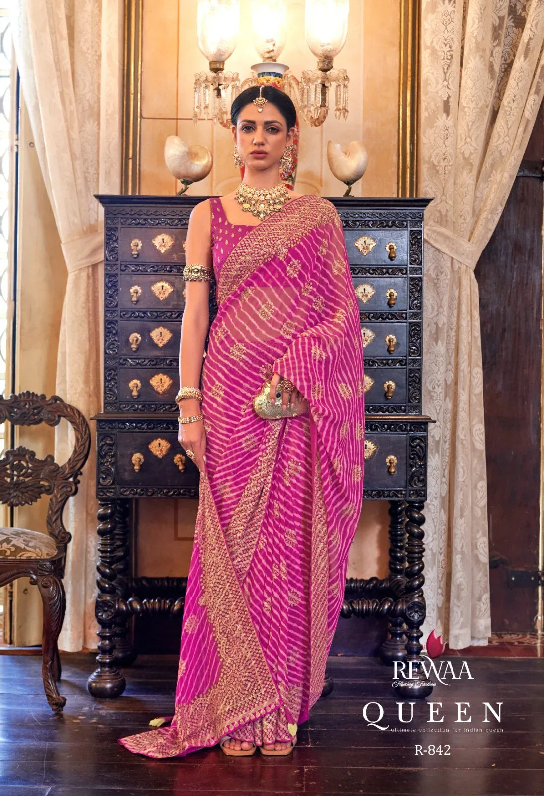 REWAA QUEEN FESTIVE WEAR SAREE Anant Tex Exports Private Limited
