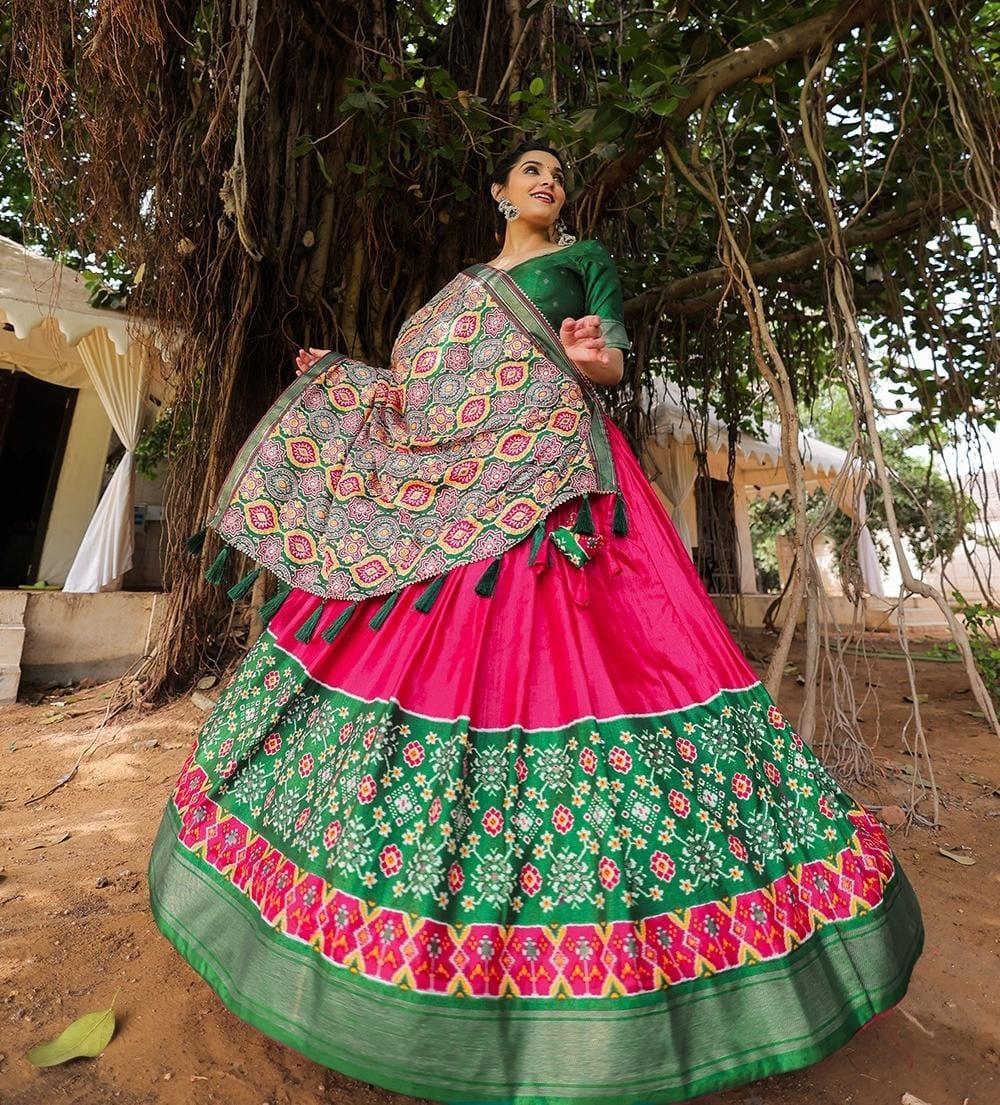 Traditional Dola Silk Fancy Lehenga D.No 1652 Anant Tex Exports Private Limited