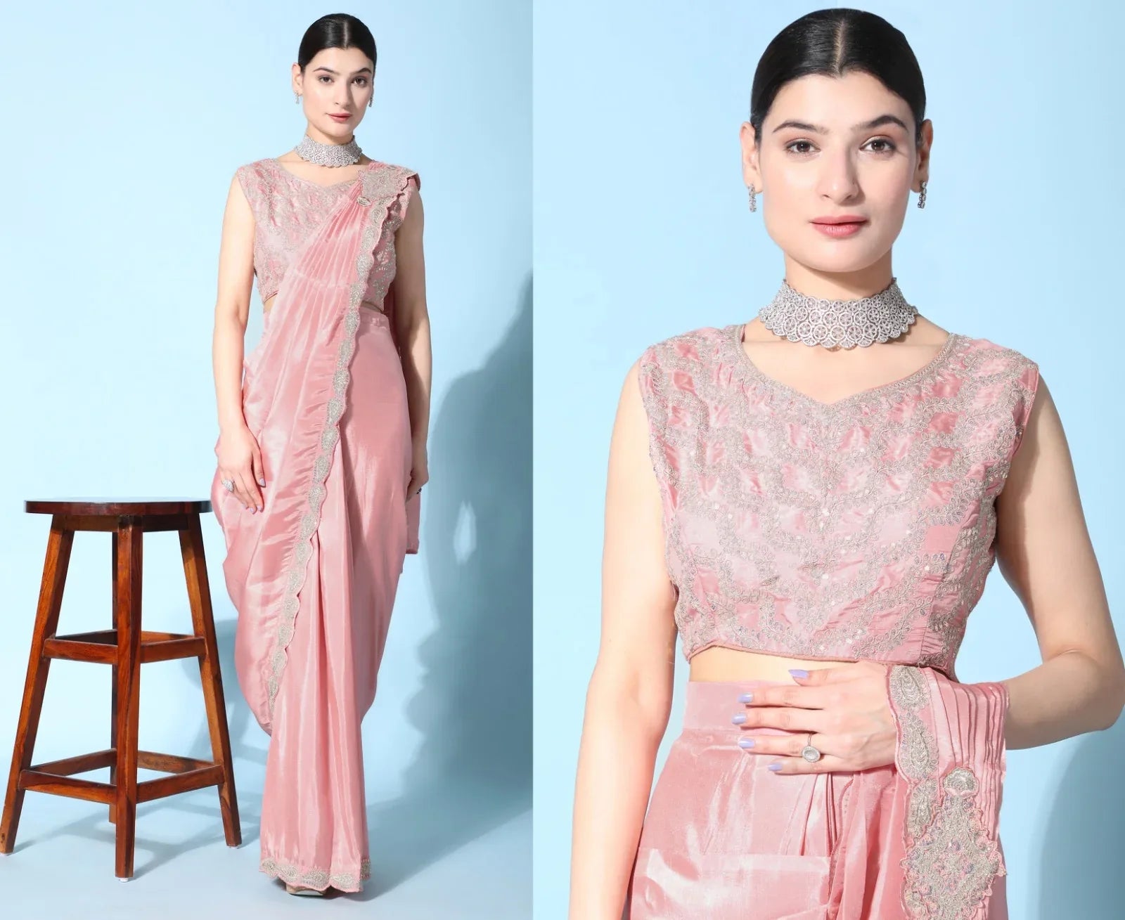 READY TO WEAR SAREE D.NO 101852 - Anant Exports