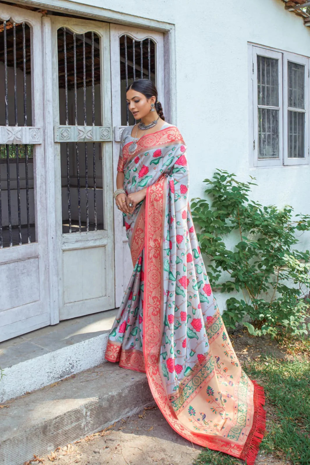 Fancy Soft Banarasi Silk Saree - Anant Exports