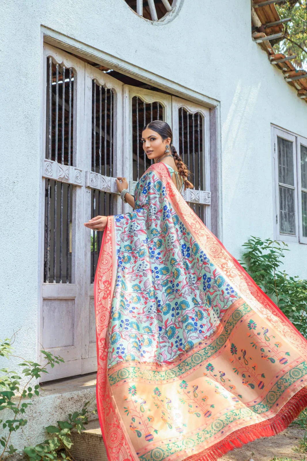 Fancy Soft Banarasi Silk Saree - Anant Exports