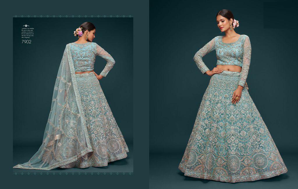 Shimmers Vol-1 Designer Occasion Wear Lehenga D.No 7902 - Anant Exports