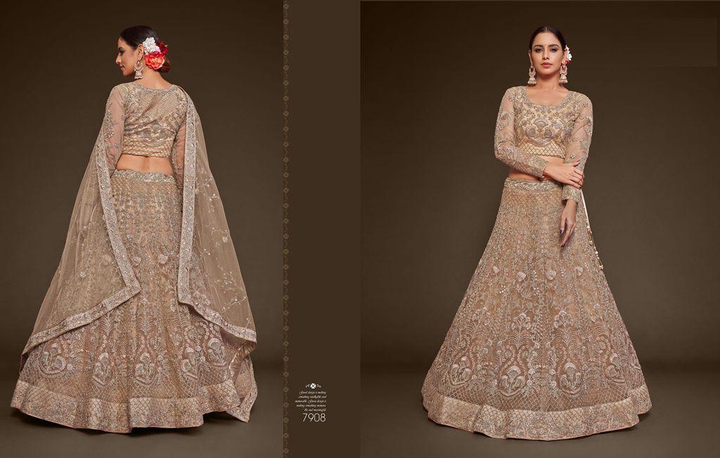 Shimmers Vol-1 Designer Occasion Wear Lehenga D.No 7908 - Anant Exports
