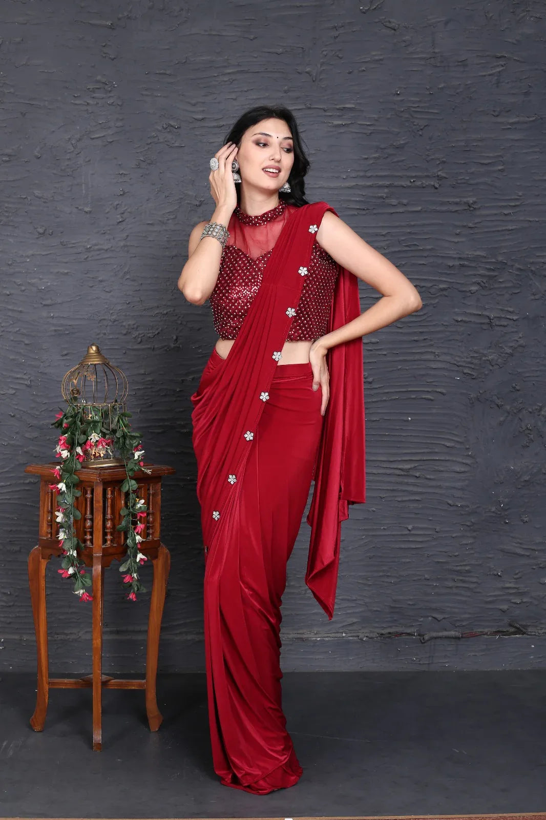 READY TO WEAR SAREE D.NO 10768 - Anant Exports