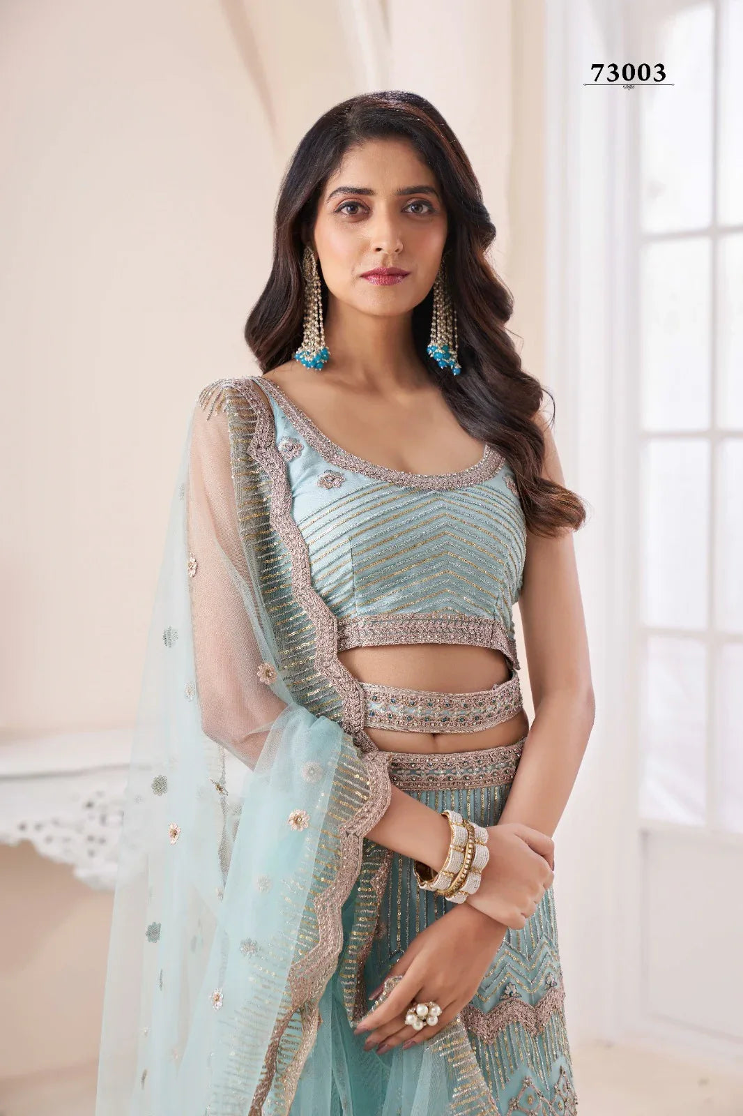 Volume 47 Designer Occasion Wear Lehenga D.No 73003 - Anant Exports