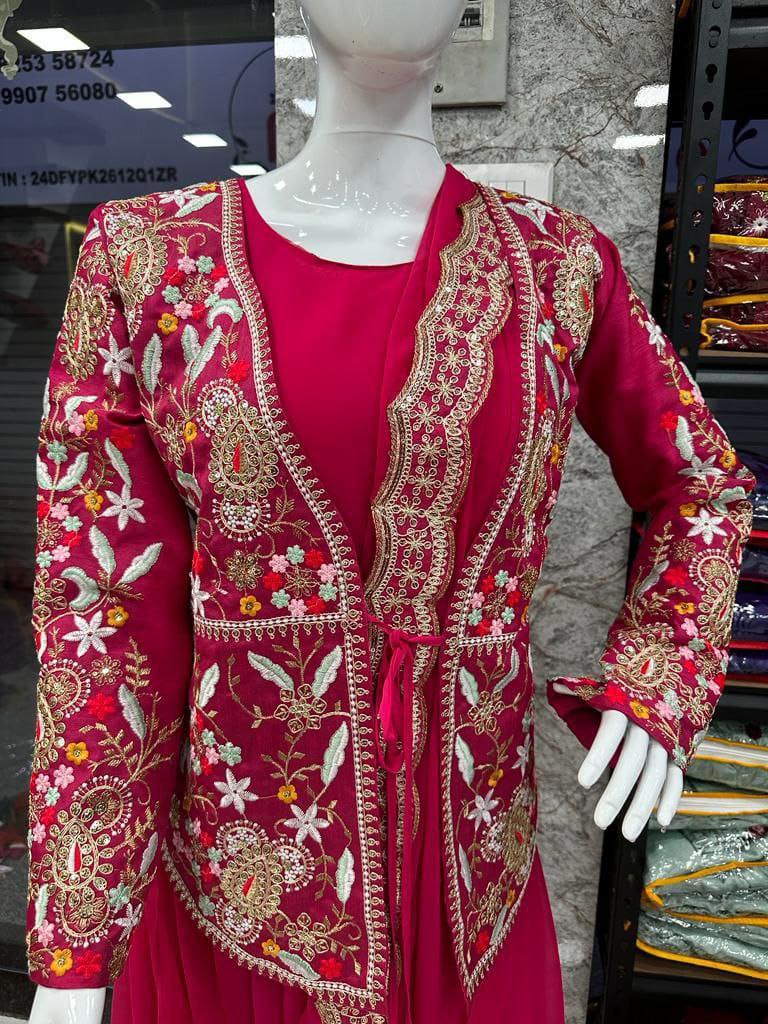 Exclusive Party Wear Designer Gown D.No-8053 - Anant Exports