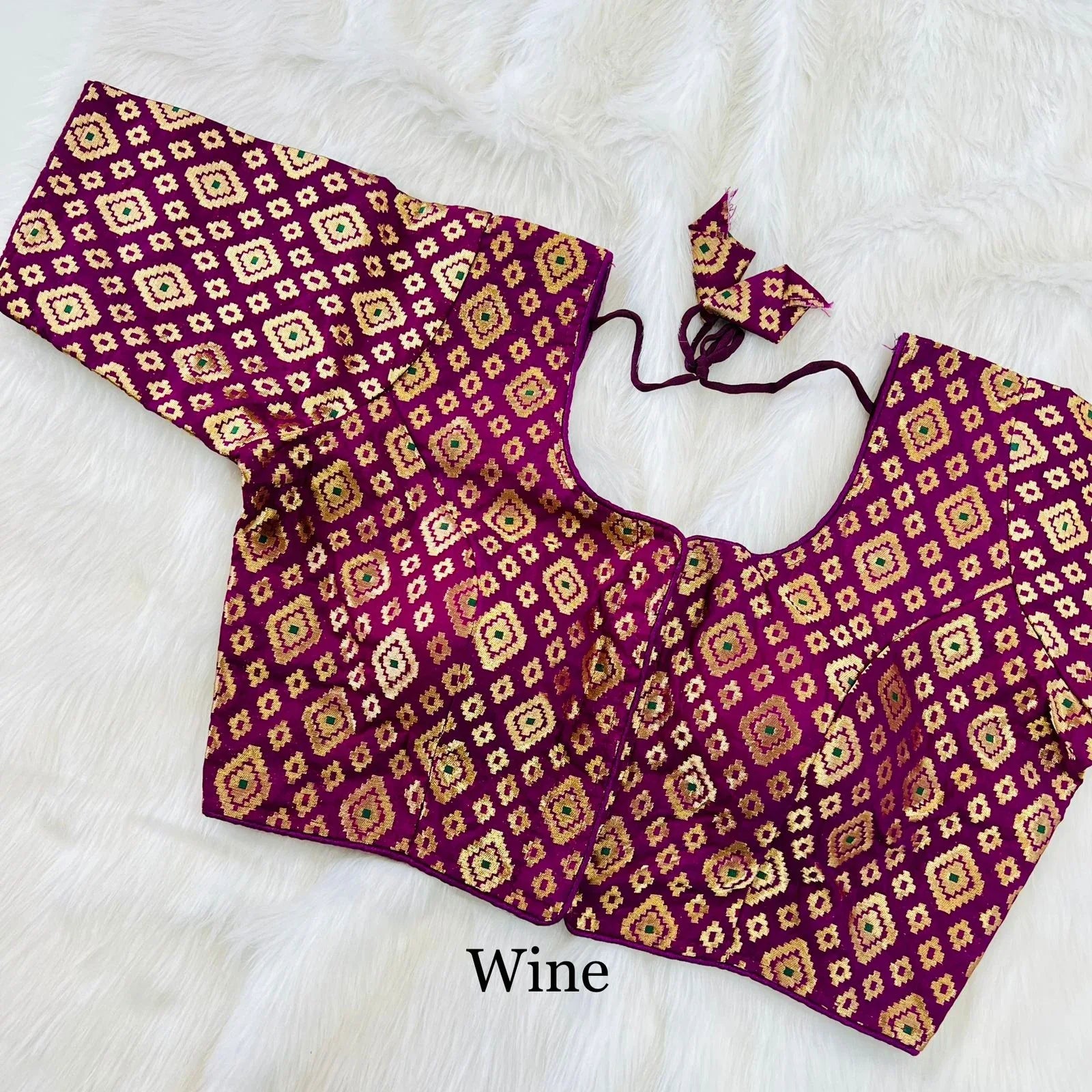 Banarasi Jacquard Blouse - Anant Exports