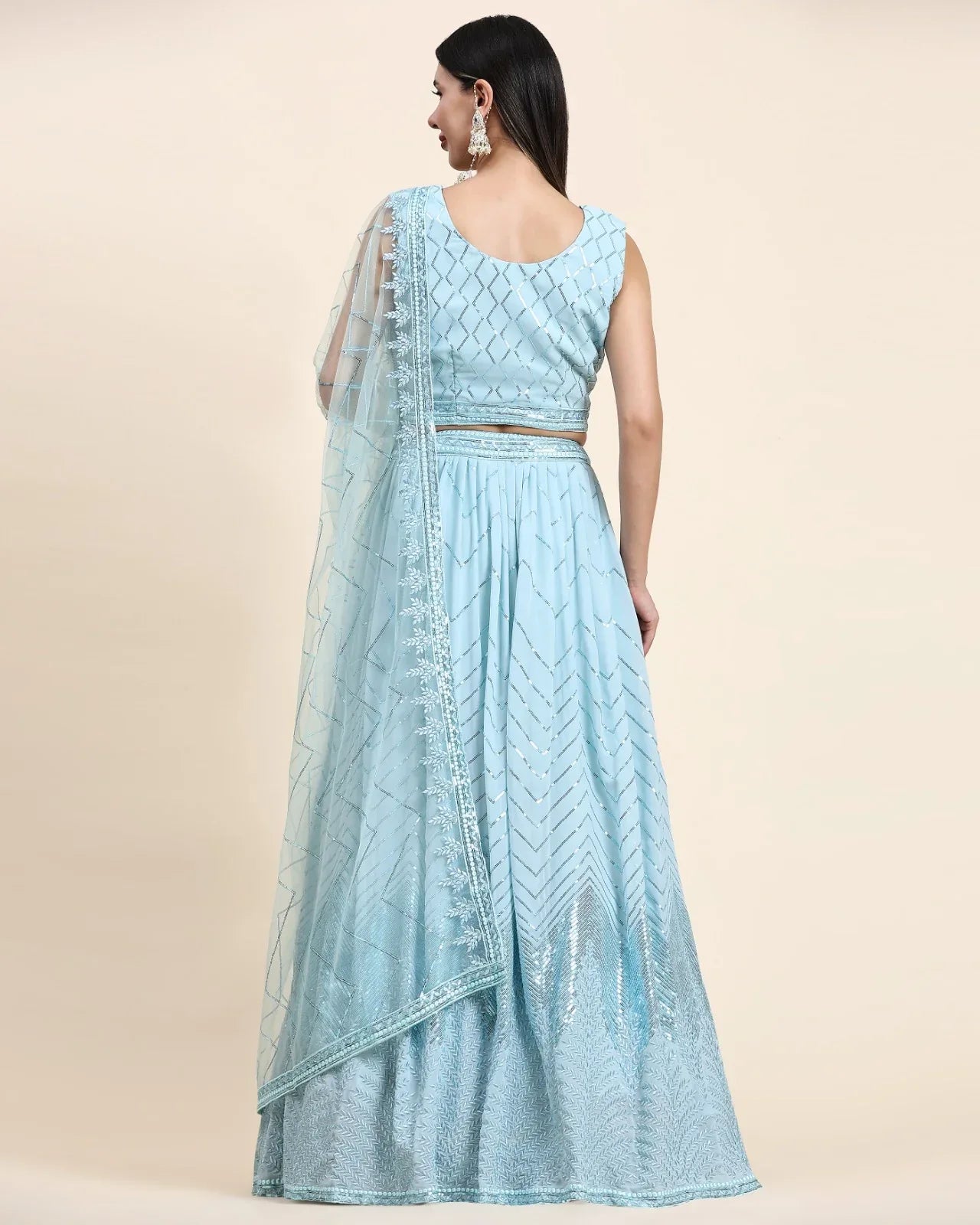 READYMADE CROP TOP LEHENGA D.NO C1955 - Anant Exports