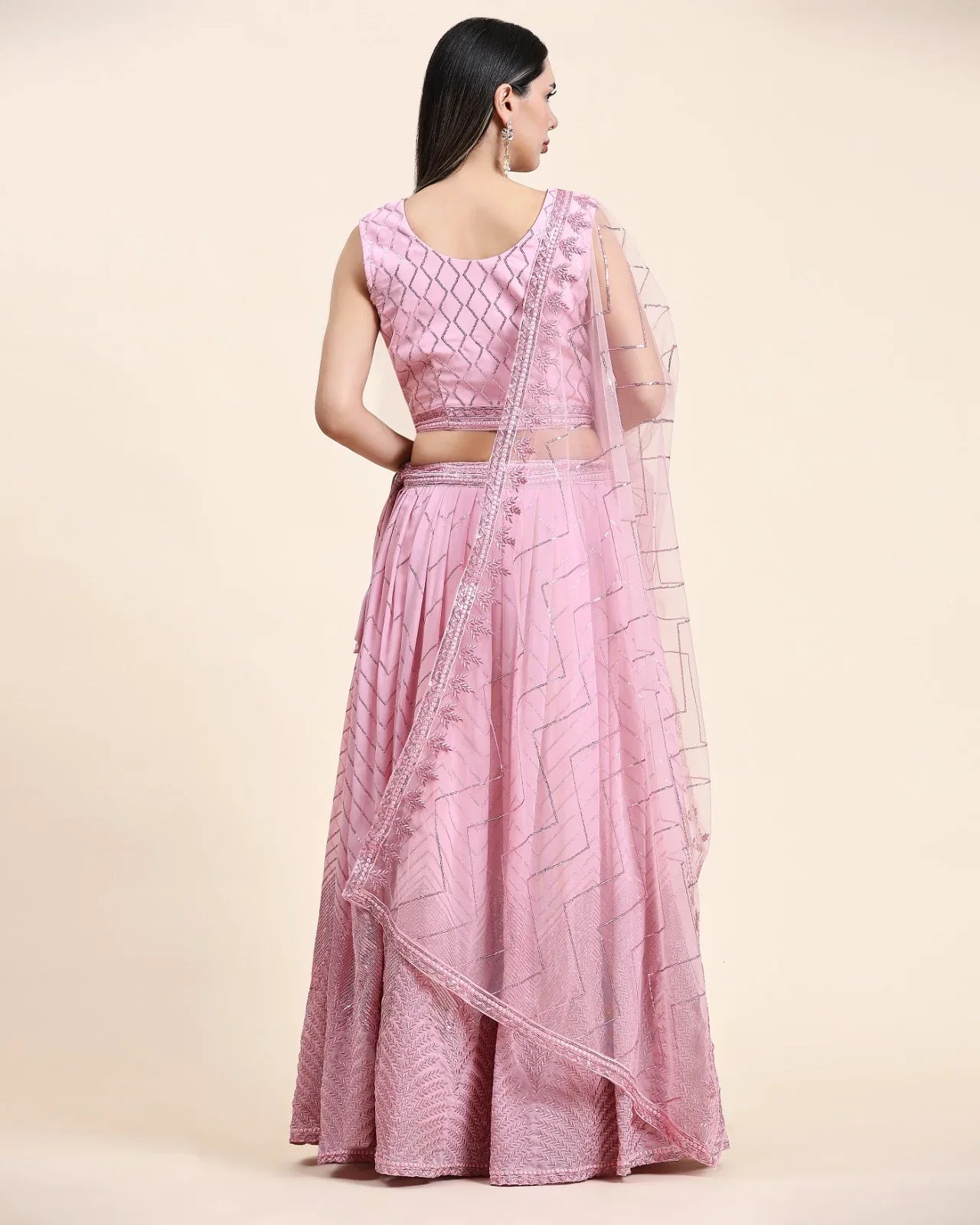 READYMADE CROP TOP LEHENGA D.NO C1955 - Anant Exports