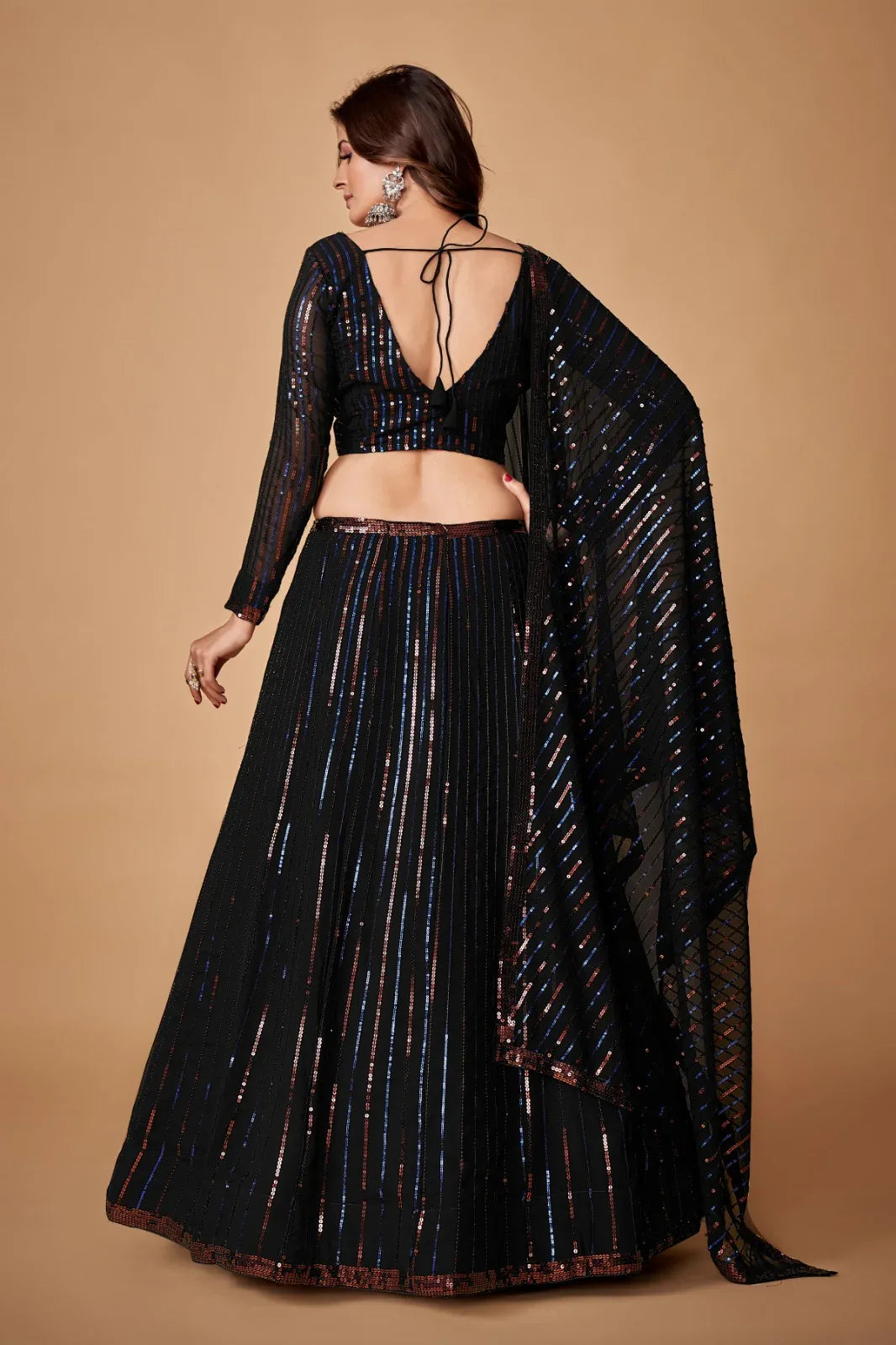 Singles 195 Fancy Occasion Wear Lehenga - Anant Exports
