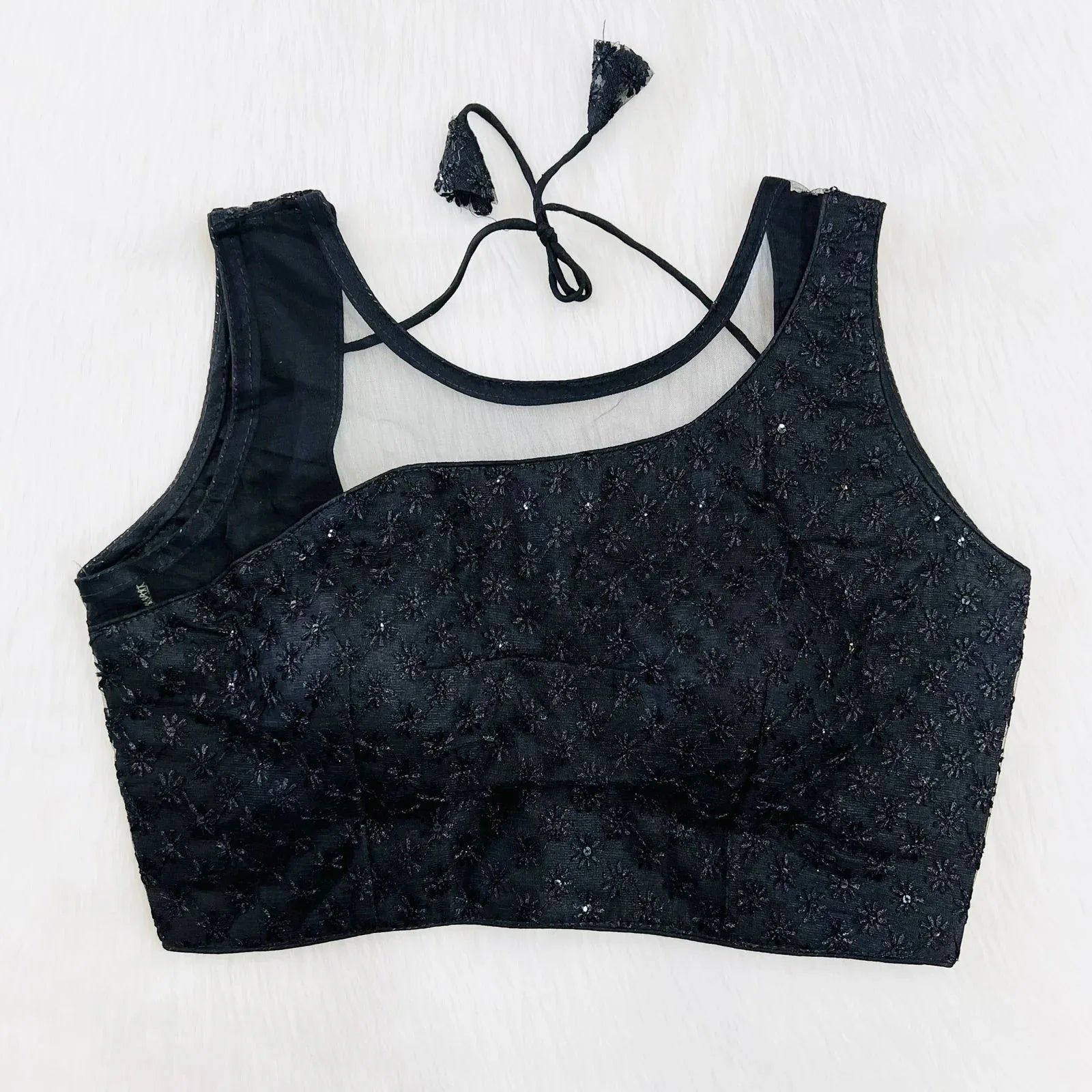 PARTY WEAR NET BLOUSE - Anant Exports