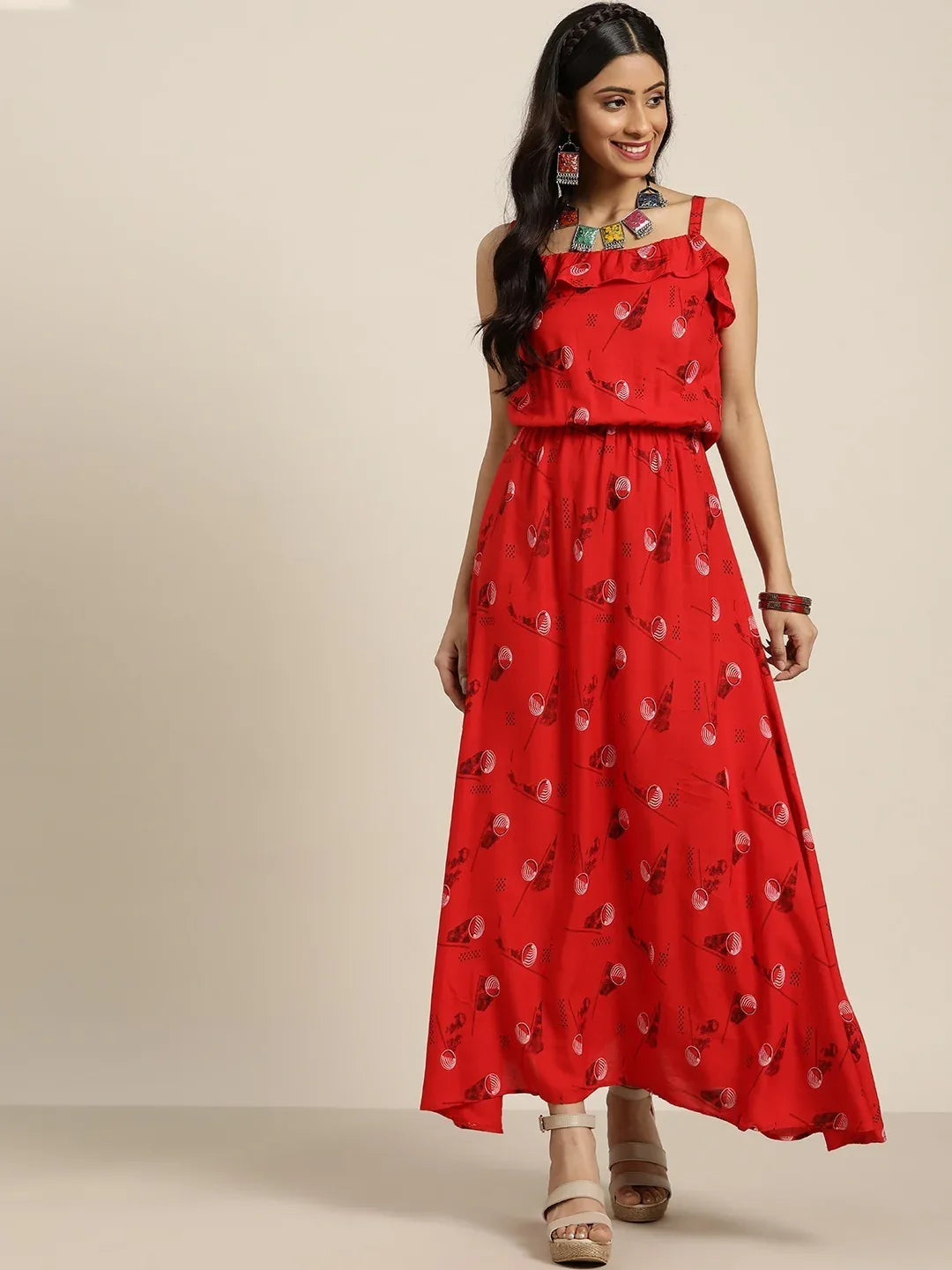 PARI FESTIVE WEAR SLUB COTTON KURTI - Anant Exports