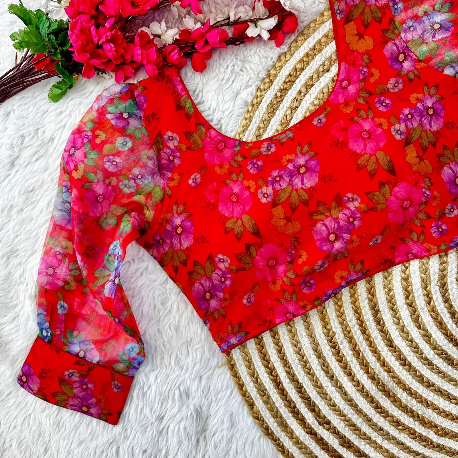 Fancy Festival Wear Blouse - Anant Exports