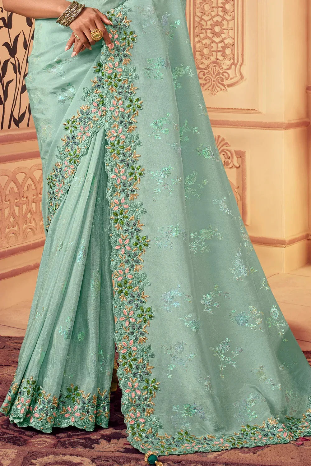 Sulakshmi Suvarna Soft Fancy Wear Saree D.No 8007 - Anant Exports