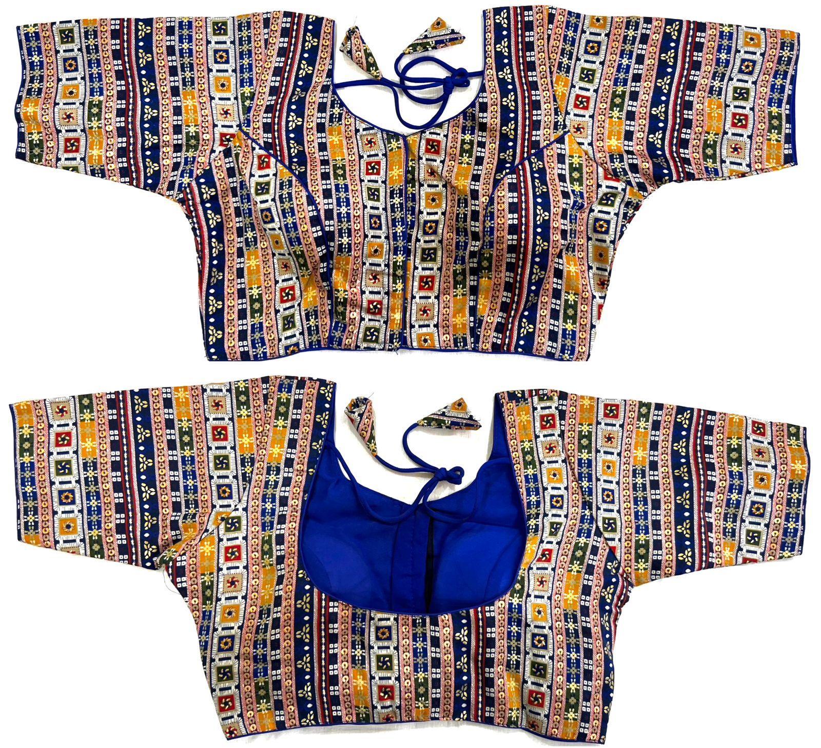 MADHULIKA COTTON FOIL PRINT BLOUSE - Anant Exports