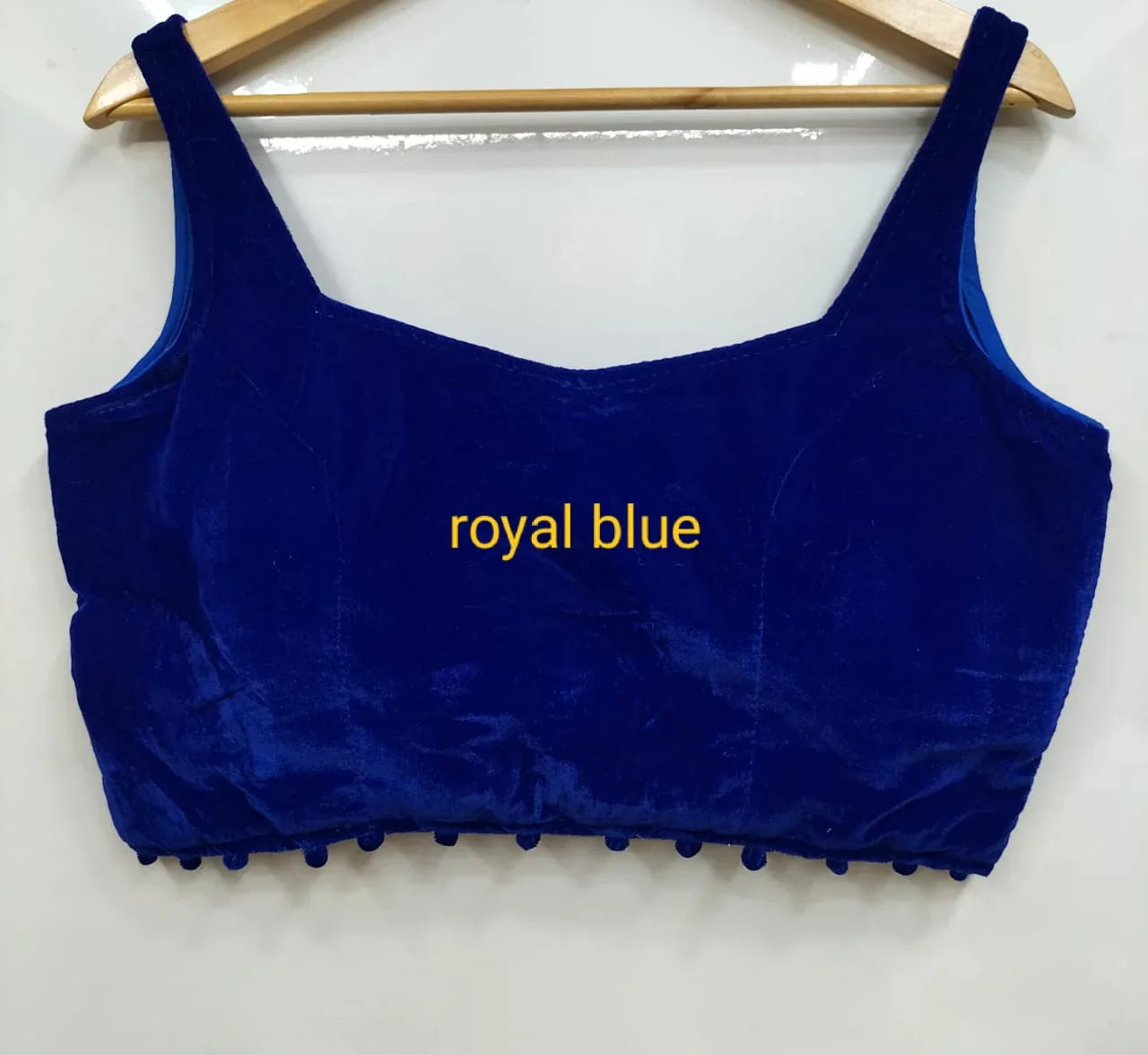 Fancy Bollywood Style Velvet Blouse - Anant Exports