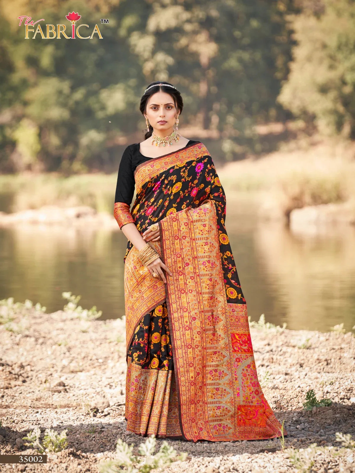 KASHMIRI VOL- 2 FANCY WEAVING SAREE - Anant Exports