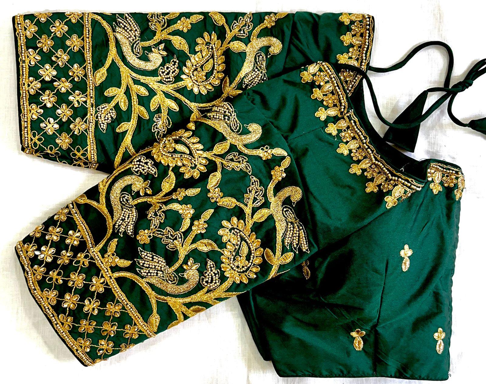 CHANDRAKANTA FANCY BANARASI SILK BLOUSE - Anant Exports