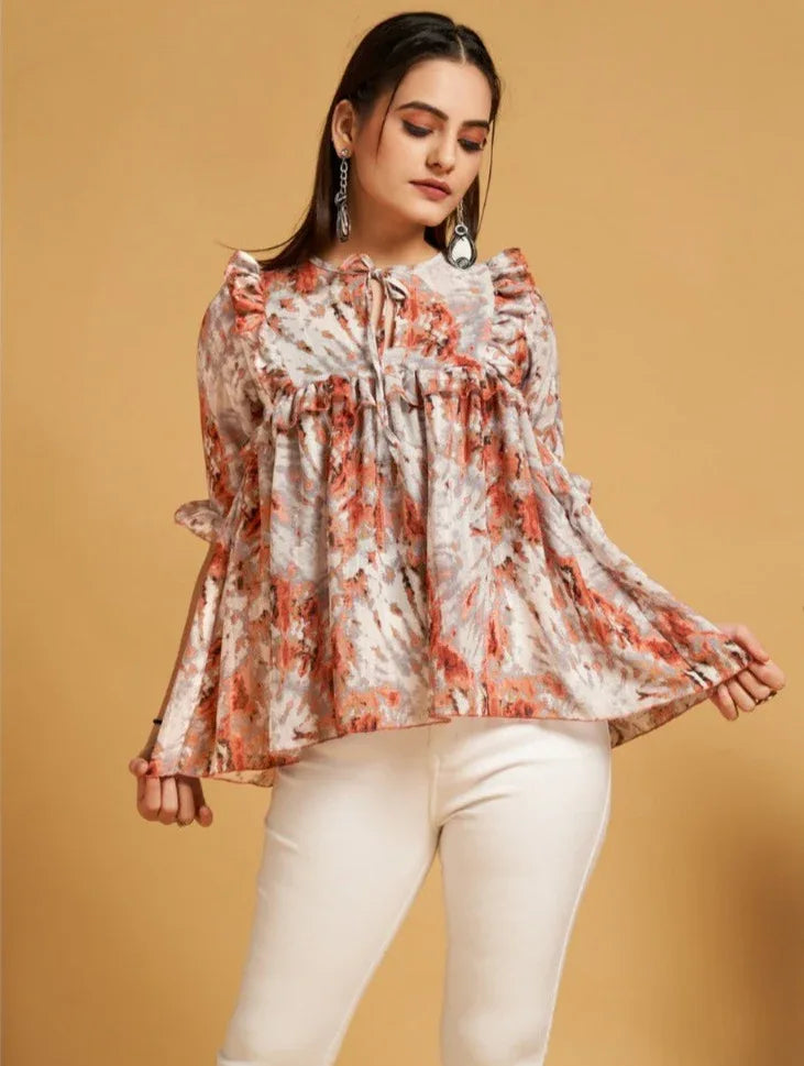CROP TOP WESTERN WEAR D.NO 114 - Anant Exports