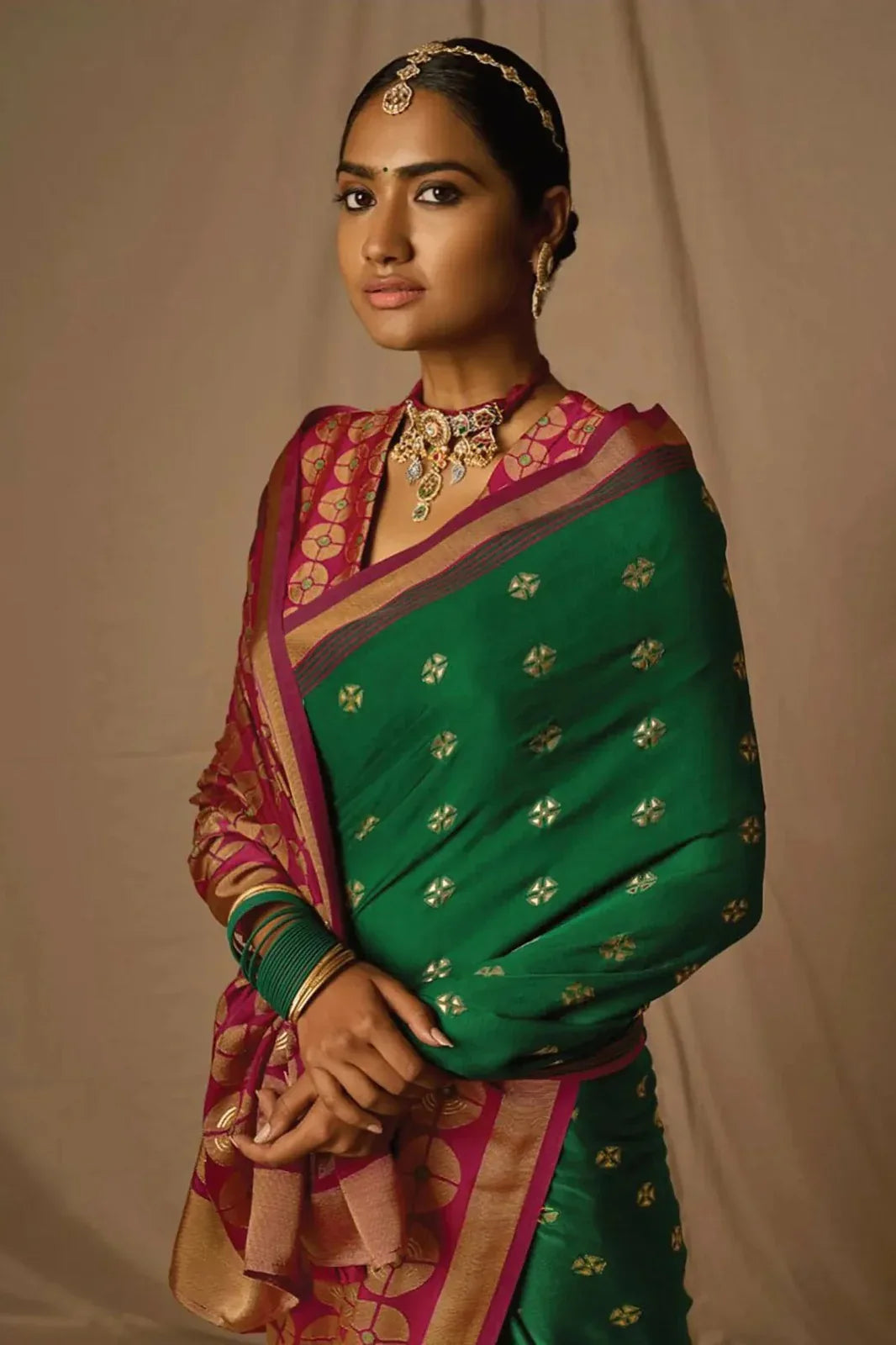 Kimora Meera Soft Silk Saree - Anant Exports