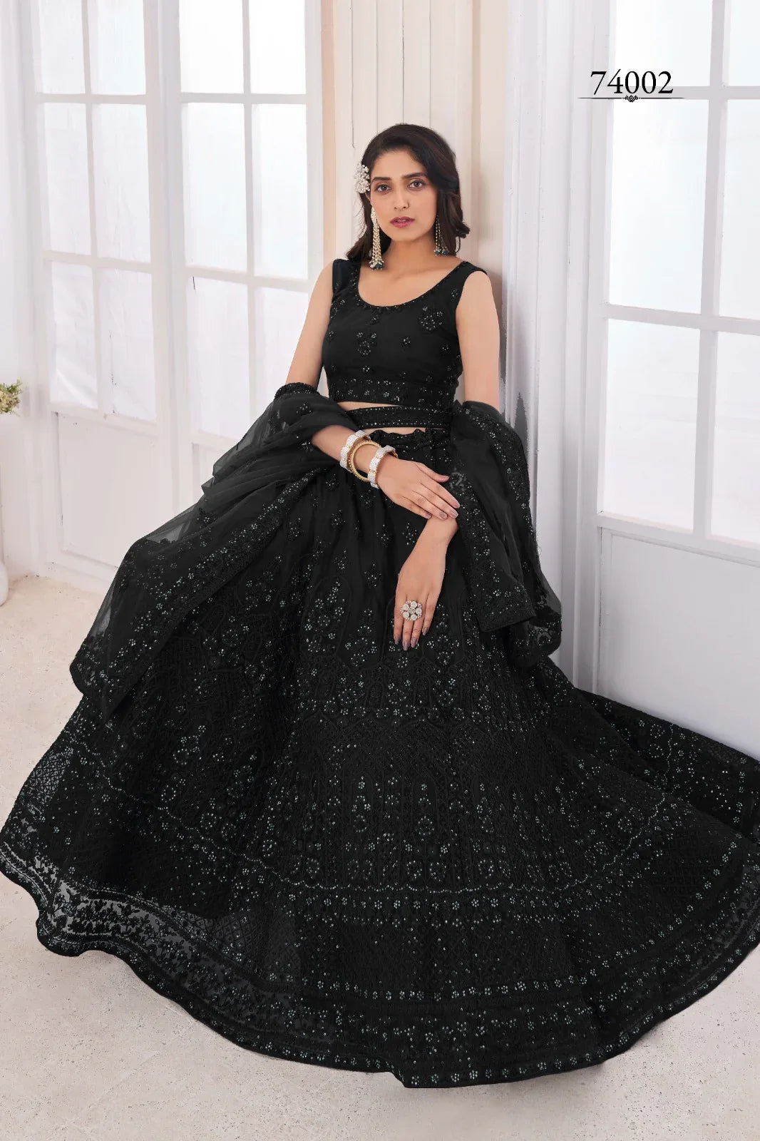 Volume 48 Designer Occasion Wear Lehenga D.No 74002 - Anant Exports