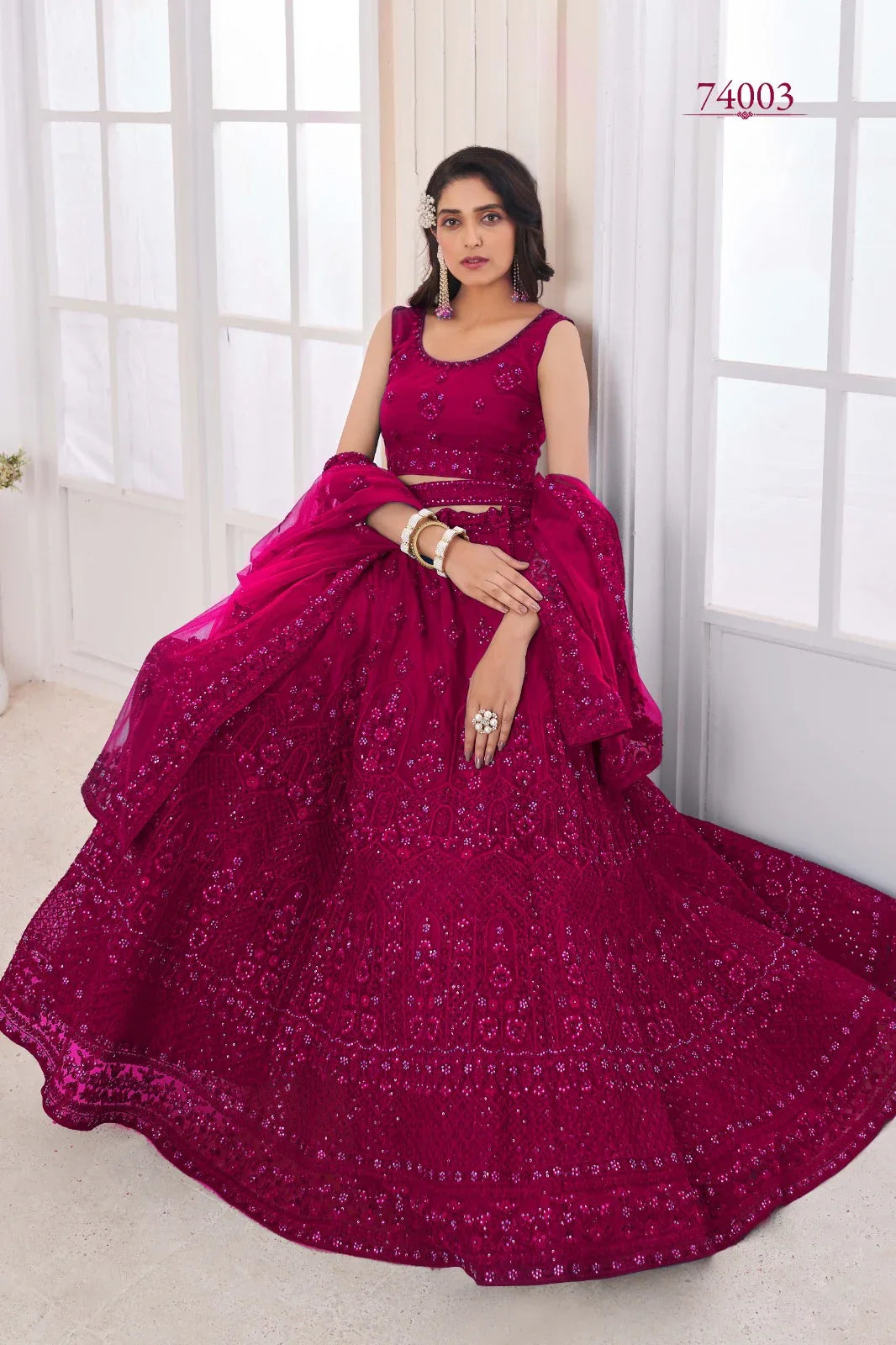Volume 48 Designer Occasion Wear Lehenga D.No 74003 - Anant Exports