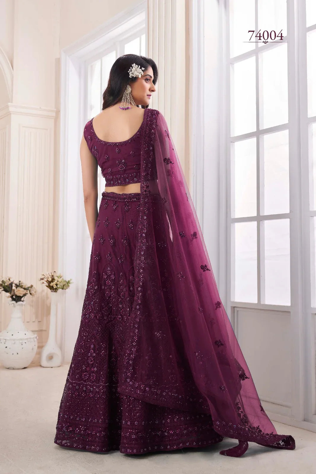 Volume 48 Designer Occasion Wear Lehenga D.No 74004 - Anant Exports