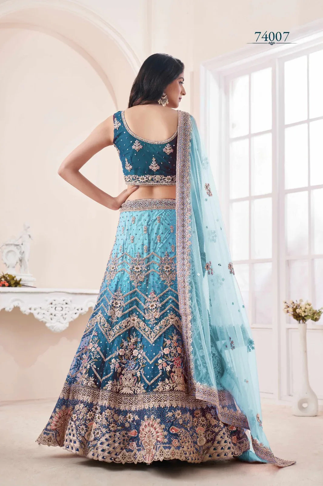 Volume 48 Designer Occasion Wear Lehenga D.No 74007 - Anant Exports