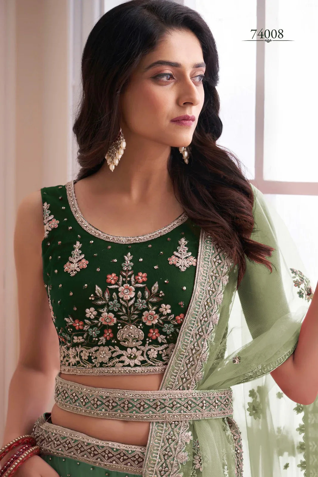 Volume 48 Designer Occasion Wear Lehenga D.No 74008 - Anant Exports