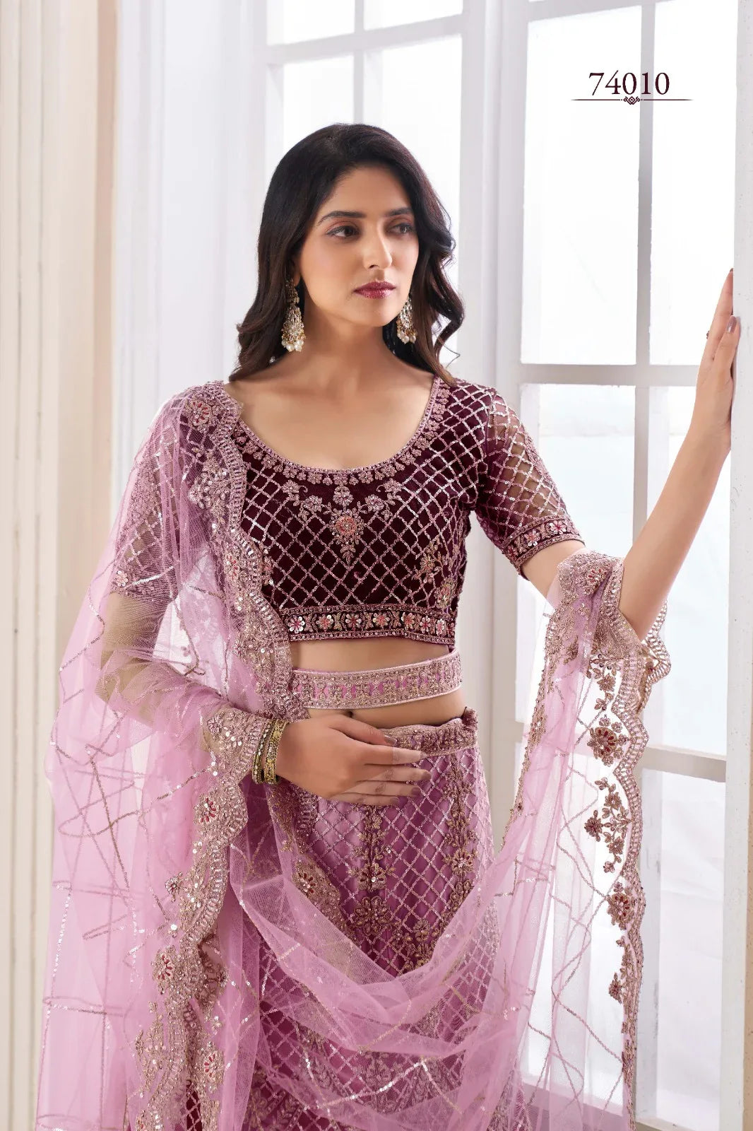 Volume 48 Designer Occasion Wear Lehenga D.No 74010 - Anant Exports