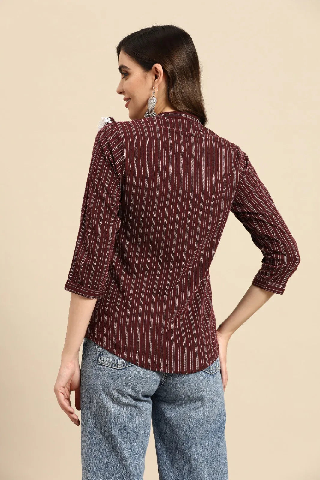 KALI VOL 01 WESTERN SHORT TOP - Anant Exports