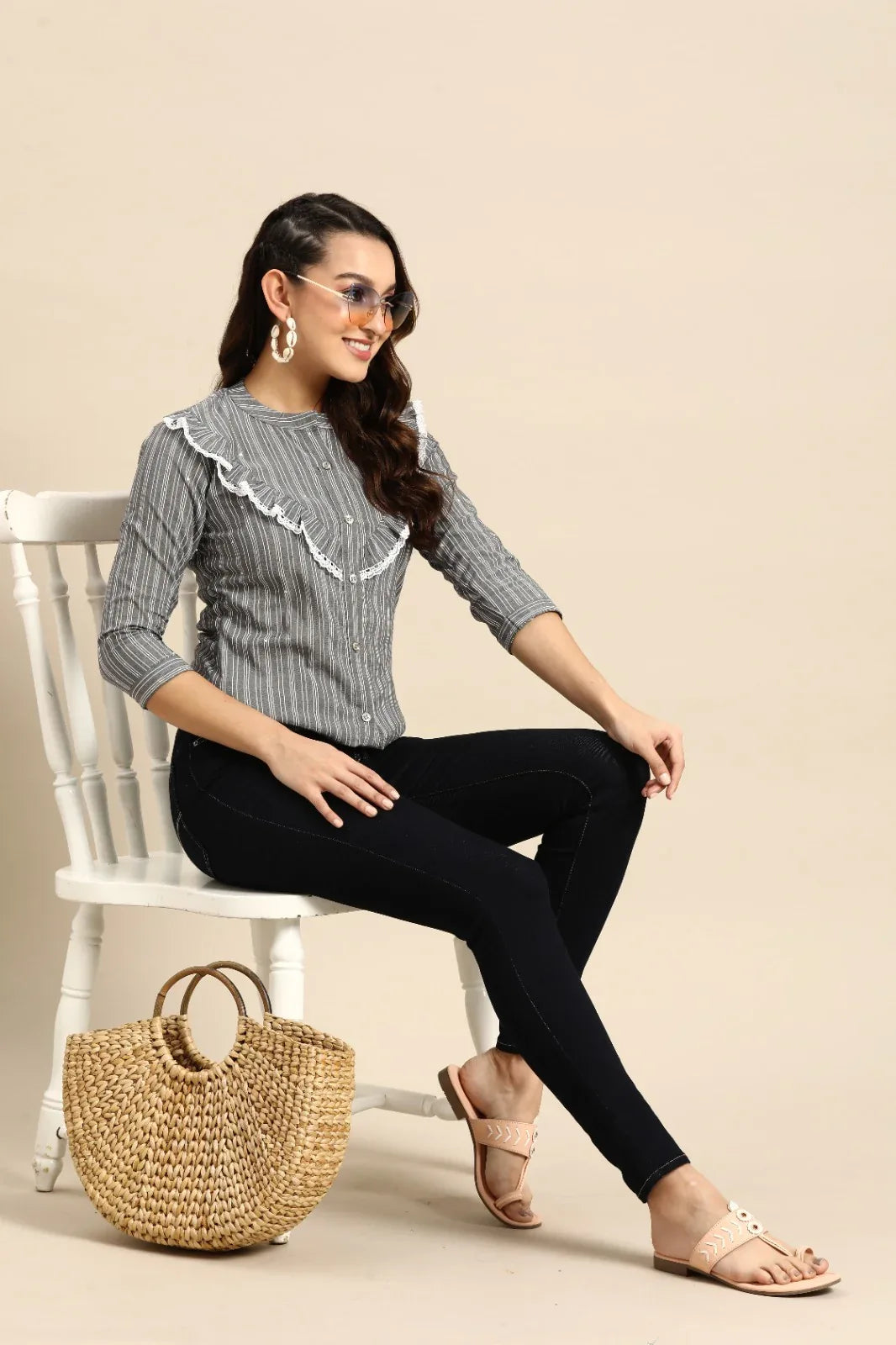 KALI VOL 01 WESTERN SHORT TOP - Anant Exports