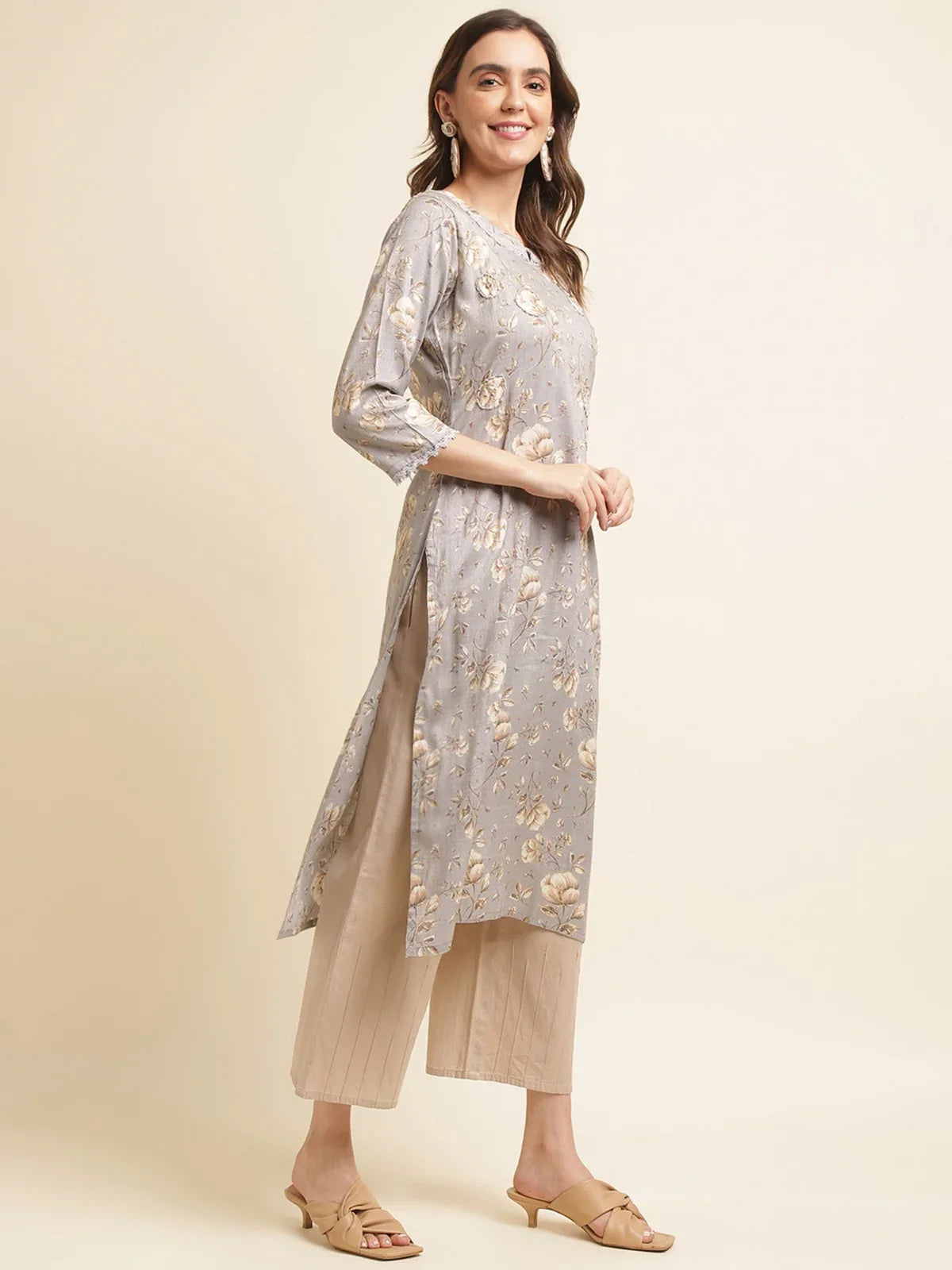PRASUTI VOL 03 FESTIVE WEAR KURTI D.NO. K1927 - Anant Exports